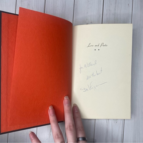 Love And Pasta (Signed) by Joe Vergara First Edition 1968 Hardcover Nonfiction - Picture 3 of 5